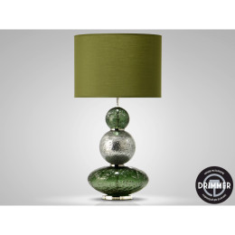 VOLCANIC Lampe 3 Kugeln Grün