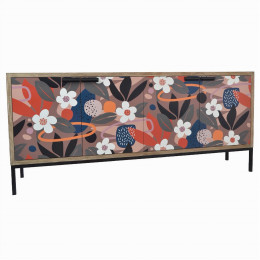 Credenza 4 ante FLOWERS