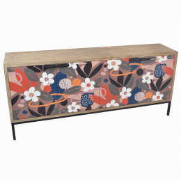 Credenza 4 ante FLOWERS