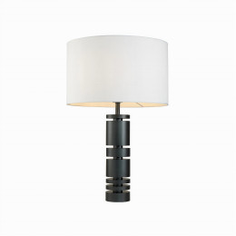 KAMPUR mattschwarze Lampe 96 cm