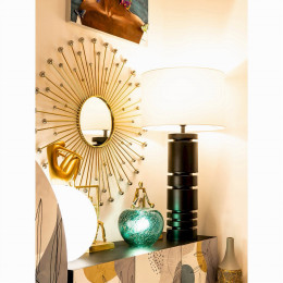 Lampada KAMPUR nero opaco 96 cm