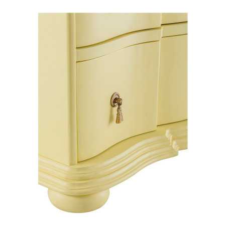 CARLOTTA chest of drawers - Small model - Pastel yellow