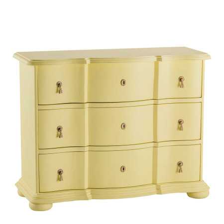 CARLOTTA chest of drawers - Small model - Pastel yellow