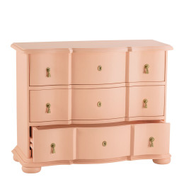 CARLOTTA Kommode - Kleines Modell - Pastellrosa
