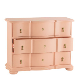 CARLOTTA Kommode - Kleines Modell - Pastellrosa