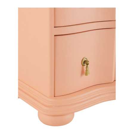 INTERIEUR-DECORATION|Commode CARLOTTA - Petit modèle - Rose pastelBLANC D'IVOIRECommodes