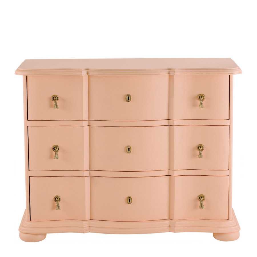 INTERIEUR-DECORATION|Commode CARLOTTA - Petit modèle - Rose pastelBLANC D'IVOIRECommodes