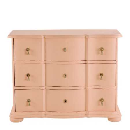 INTERIEUR-DECORATION|Commode CARLOTTA - Petit modèle - Rose pastelBLANC D'IVOIRECommodes