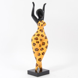INTERIEUR-DECORATION|LEOPARD statue womanDRIMMERFunny StatuesTransform your space with our unique collection of decorative objects on our Interieur Decoration store... Each piece is carefully selected to bring a touch of elegance and personality to your interior.&nbsp; Whether you are looking for refined statues, elegant vases, enchanting candle holders, inspiring paintings or bright mirrors, our varied range will meet all your decoration desires.&nbsp; Let yourself be inspired by our selection and create an environment that suits you.