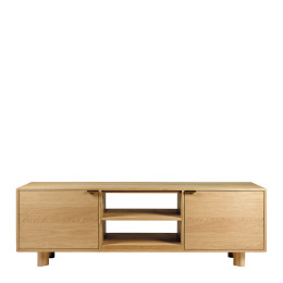 Meuble TV SIMONA en chêne clair