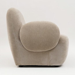 ORIANE Beige Sessel