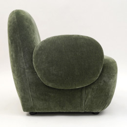 INTERIEUR-DECORATION|ORIANE Fauteuil vertDRIMMERFauteuils