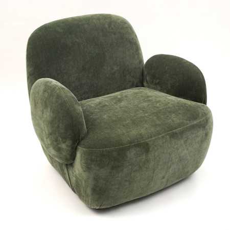 INTERIEUR-DECORATION|ORIANE Fauteuil vertDRIMMERFauteuils