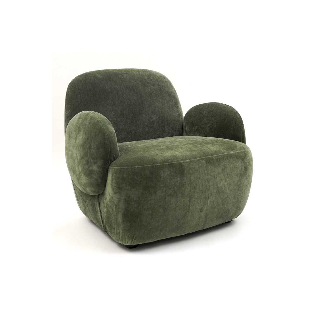 INTERIEUR-DECORATION|ORIANE Fauteuil vertDRIMMERFauteuils