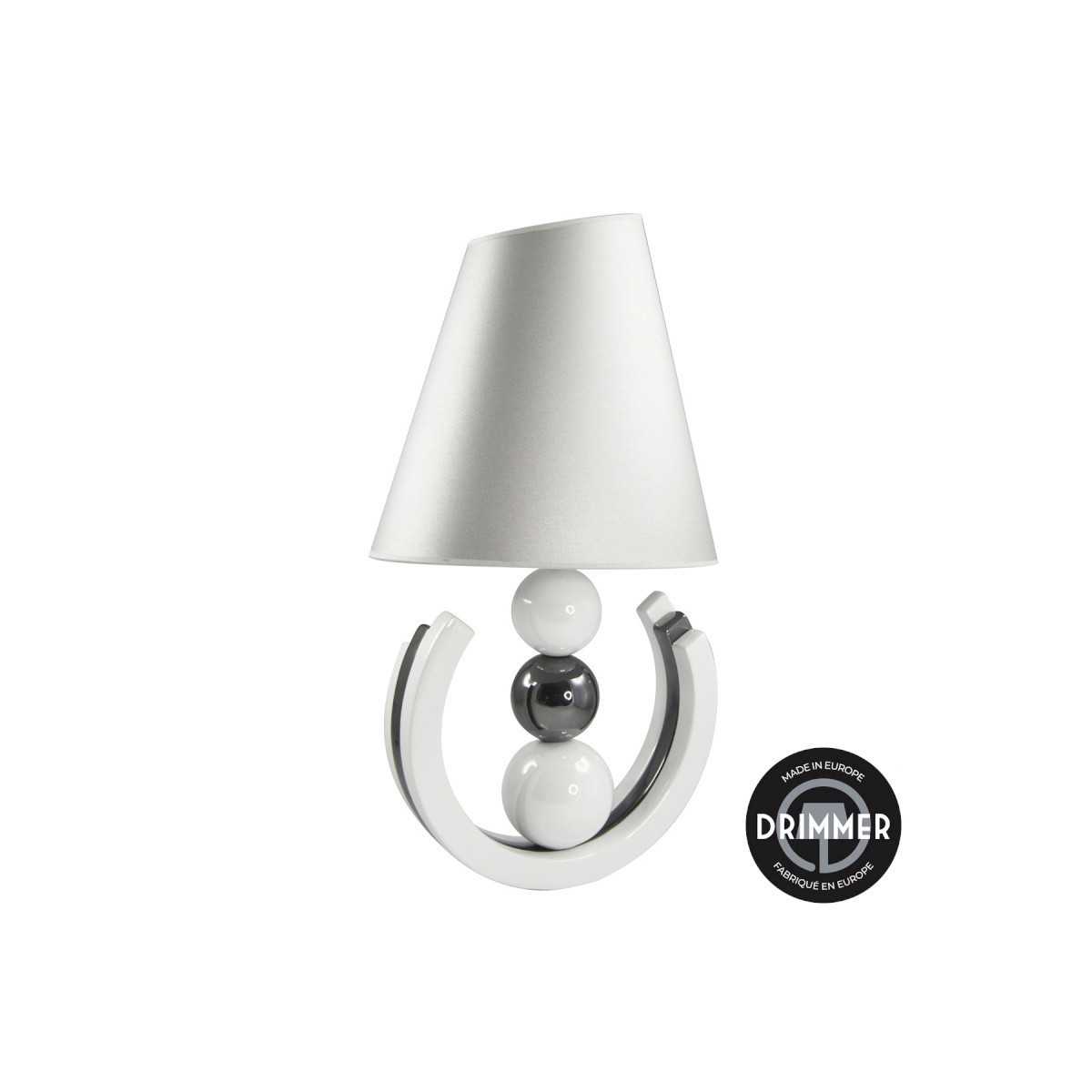 INTERIEUR-DECORATION|SUCCESS lampe blanc/chromeLampes