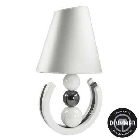 INTERIEUR-DECORATION|SUCCESS lampe blanc/chromeLampes