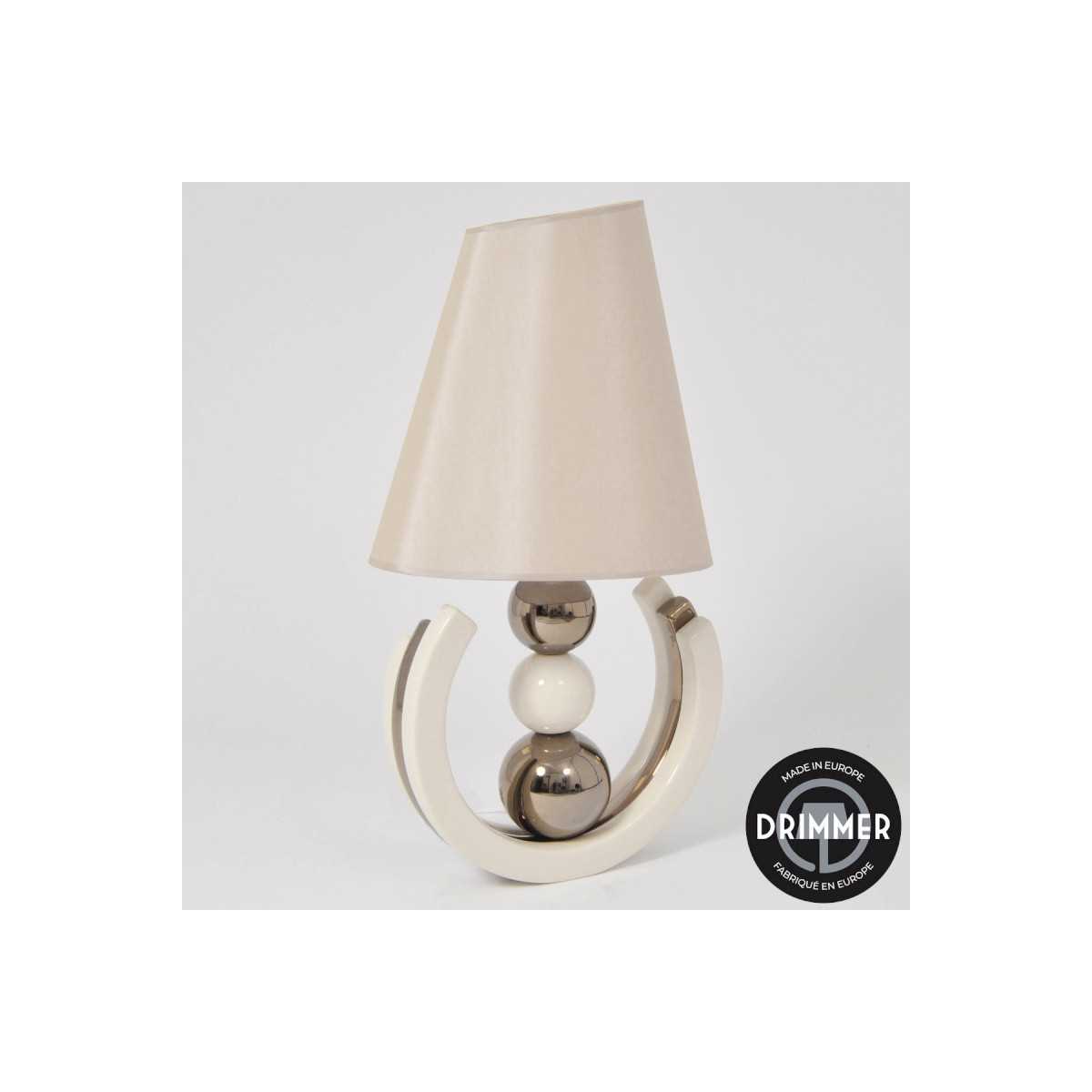 INTERIEUR-DECORATION|SUCCESS lampe beige/orLampes