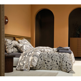 INTERIEUR-DECORATION|Parure TOTEM ARDOISEBLANC DES VOSGESParure de lit