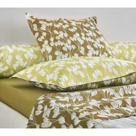 INTERIEUR-DECORATION|Parure ENVOLEE KAKIBLANC DES VOSGESParure de lit