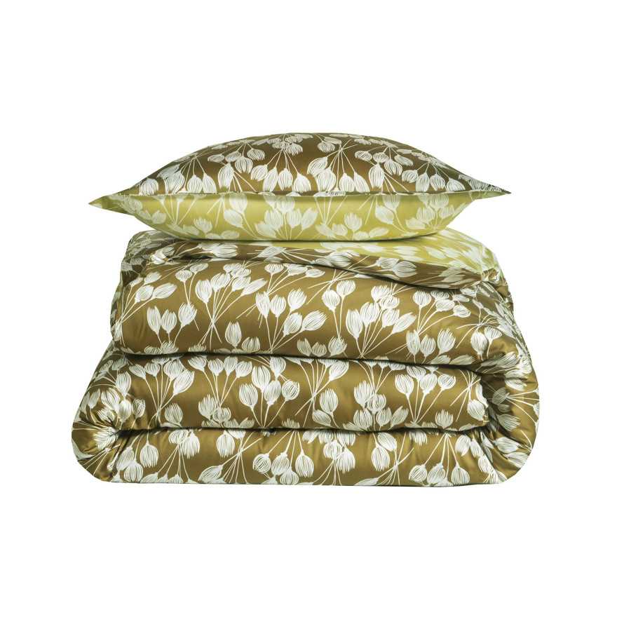 INTERIEUR-DECORATION|Parure ENVOLEE KAKIBLANC DES VOSGESParure de lit