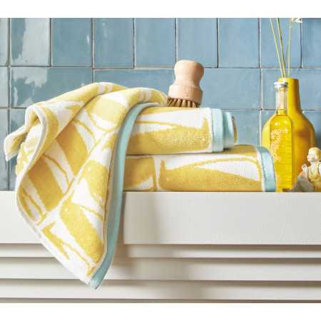 INTERIEUR-DECORATION|Serviette de bain BANQUISE MielBLANC DES VOSGESServiettes de toilette