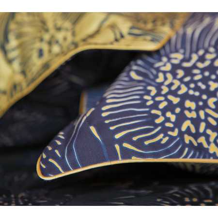 INTERIEUR-DECORATION|Drap ELIXIR INDIGOBLANC DES VOSGESDrap plat