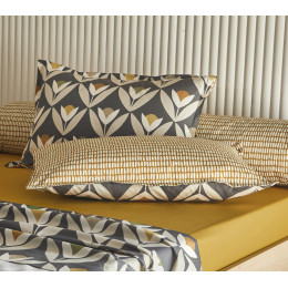 Juego de cama Tulipán Carbón