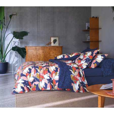 INTERIEUR-DECORATION|Parure UTOPIA COBALTParure de lit