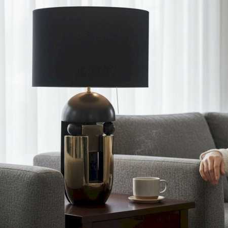 INTERIEUR-DECORATION|NAZCA lampe noir/orDRIMMERLampes