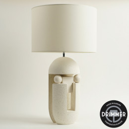 NAZCA Matte White Lamp
