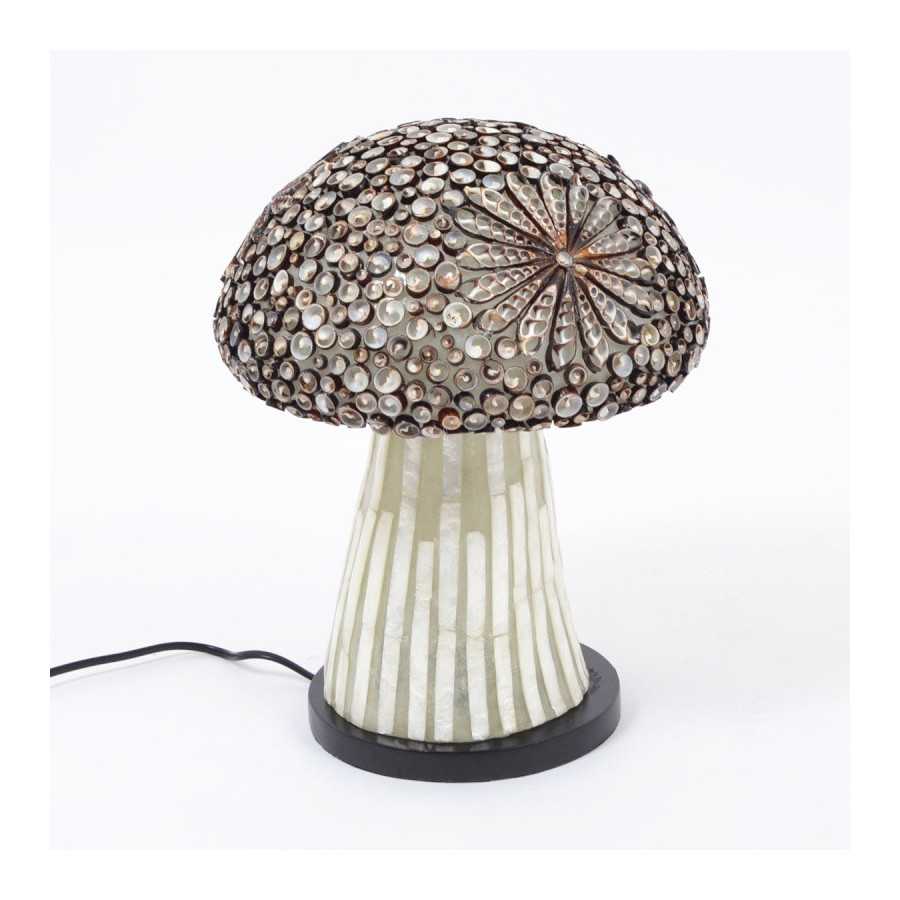 INTERIEUR-DECORATION|HIMELINE lampe champignonDRIMMERLampesHIMELINE lampe champignon&nbsp; Lampe Himeline Drimmer&nbsp; sublimez votre intérieur avec ce luminaire décoratif au design contemporain et raffiné. Elle diffuse une lumière douce et chaleureuse, idéale pour créer une ambiance élégante dans un salon, une chambre ou un espace de vie moderne. Parfaite pour une décoration chic et tendance.