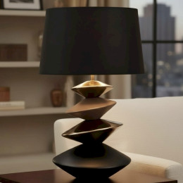 ENROLL Lampe Schwarz/Gold