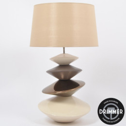 Lampada ENROLL Crema/Oro