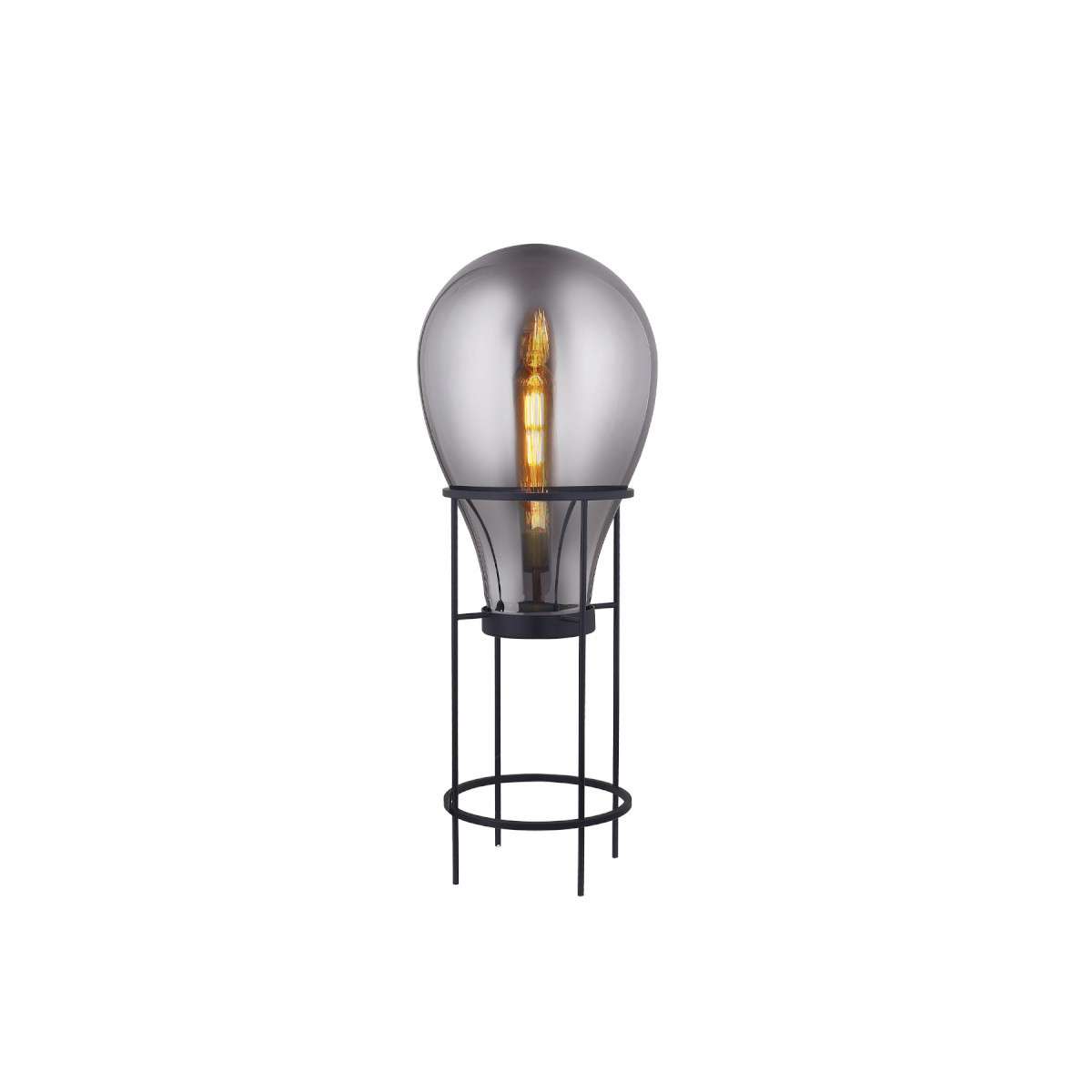 INTERIEUR-DECORATION|ALLEGRA lampe fumée 78 cmDRIMMERLampesALLEGRA lampe fumée&nbsp; Luminaire décoratif au design contemporain et raffiné, sublimé par une finition fumée élégante. Elle diffuse une lumière douce et chaleureuse, idéale pour créer une ambiance cosy et sophistiquée dans un salon, une chambre ou un espace de vie moderne. Une lampe design qui apporte caractère et élégance à votre décoration intérieure.&nbsp;