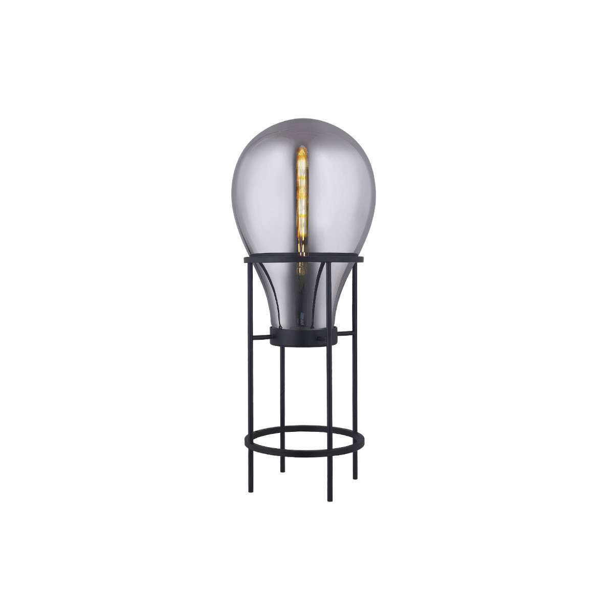 INTERIEUR-DECORATION|ALLEGRA lampe fumée 108 cmDRIMMERLampesALLEGRA lampe fumée ampoule 108 cm Luminaire décoratif au design contemporain et raffiné, sublimé par une finition fumée élégante. Elle diffuse une lumière douce et chaleureuse, idéale pour créer une ambiance cosy et sophistiquée dans un salon, une chambre ou un espace de vie moderne. Une lampe design qui apporte caractère et élégance à votre décoration intérieure. &nbsp;