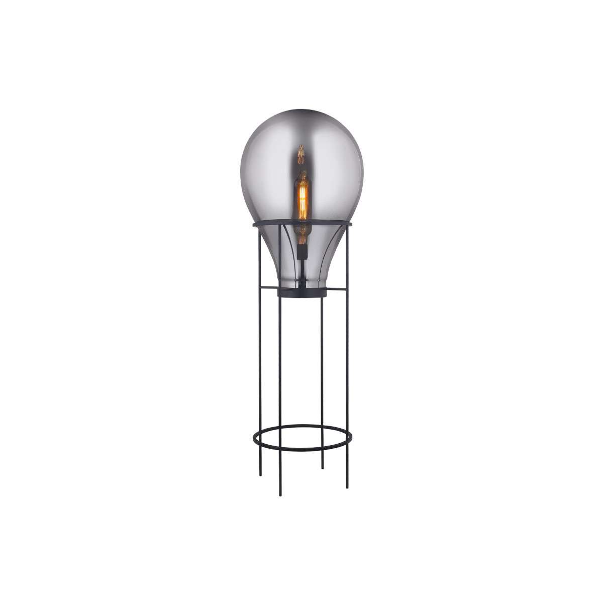 INTERIEUR-DECORATION|ALLEGRA lampe fumée 158 cmDRIMMERLampesALLEGRA lampe fumée ampoule 158 cm Luminaire décoratif au design contemporain et raffiné, sublimé par une finition fumée élégante. Elle diffuse une lumière douce et chaleureuse, idéale pour créer une ambiance cosy et sophistiquée dans un salon, une chambre ou un espace de vie moderne. Une lampe design qui apporte caractère et élégance à votre décoration intérieure. &nbsp;