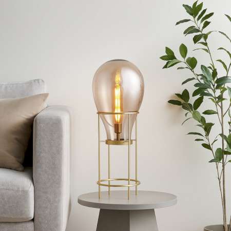 INTERIEUR-DECORATION|ALLEGRA lampe ambre 78 cmDRIMMERLampes