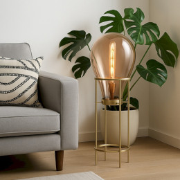 ALLEGRA Amber-Lampe 108 cm