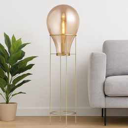 Lampada ambra ALLEGRA 158 cm