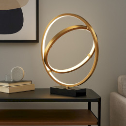 INTERIEUR-DECORATION|SATURNA lampe cercles LEDDRIMMERLampes
