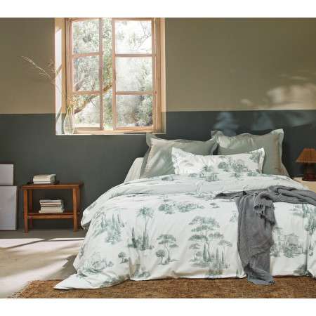 INTERIEUR-DECORATION|Parure PROMENADE SAUGEBLANC DES VOSGESParure de lit