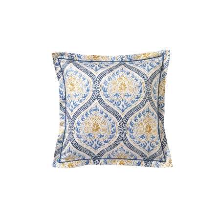 INTERIEUR-DECORATION|Parure MADURAI CURRYBLANC DES VOSGESParure de lit