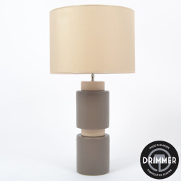 STRIPE Beige-Braun-Lampe