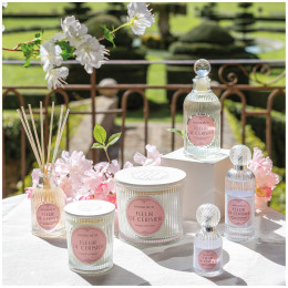 Cherry Blossom Scented Candle by Les Intemporelles 400g