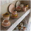 Interieur-Decoration|Tasse à café Marguerite - RoseTasses et théières